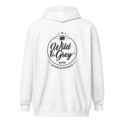Elephant Stars - Full Zip Womens Hoodie